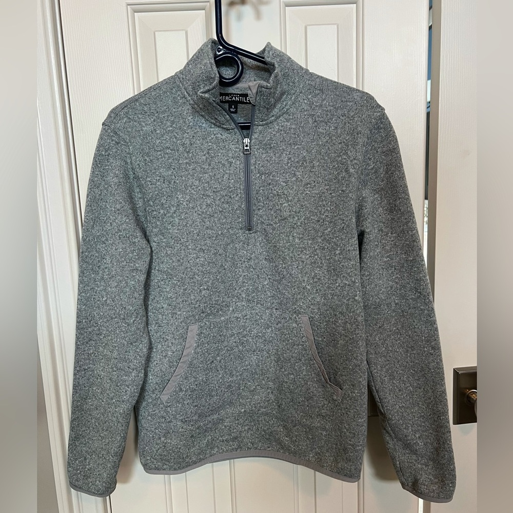 Grey J Crew sweater